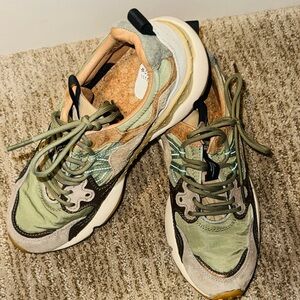 Stylish Green Sneakers